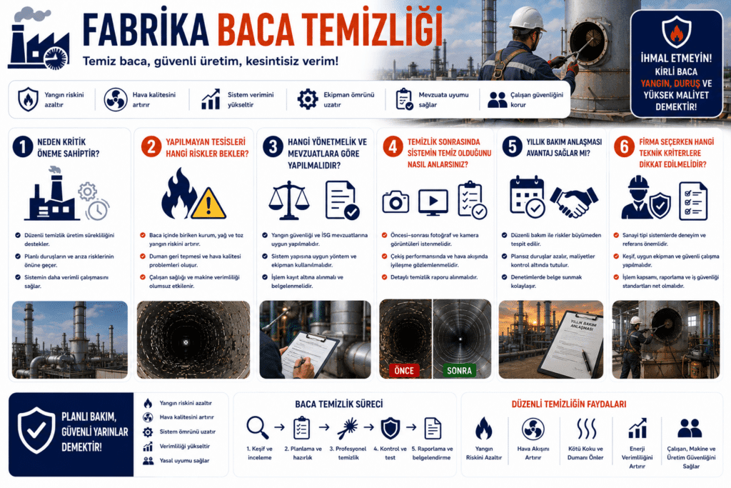 fabrika baca temizliği